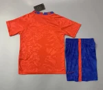 England 2021 Pre-Match Kids Jersey And Shorts Kit