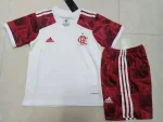 Flamengo 2021 Away Kids Jersey And Shorts Kit