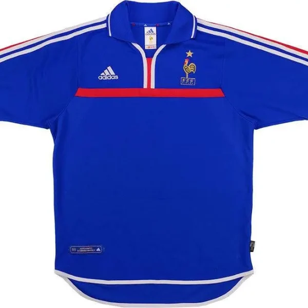 France 2000 Zidane Home Retro Jersey