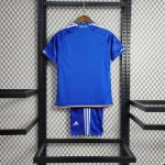 Italy 2023/24 Home Kids Jersey And Shorts Kit