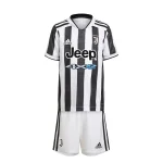 Juventus 2021/22 Home Kids Jersey And Shorts Kit