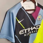 Manchester City 2019/20 Pre-Match Training Jersey Blue