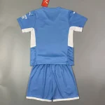 Manchester City 2021/22 Home Kids Jersey And Shorts Kit