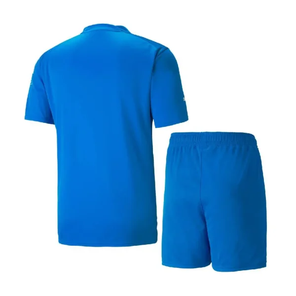 Manchester City 2022/23 Goalkeeper Kids Jersey And Shorts Kit