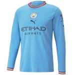 Manchester City 2022/23 Home Long Sleeve Jersey