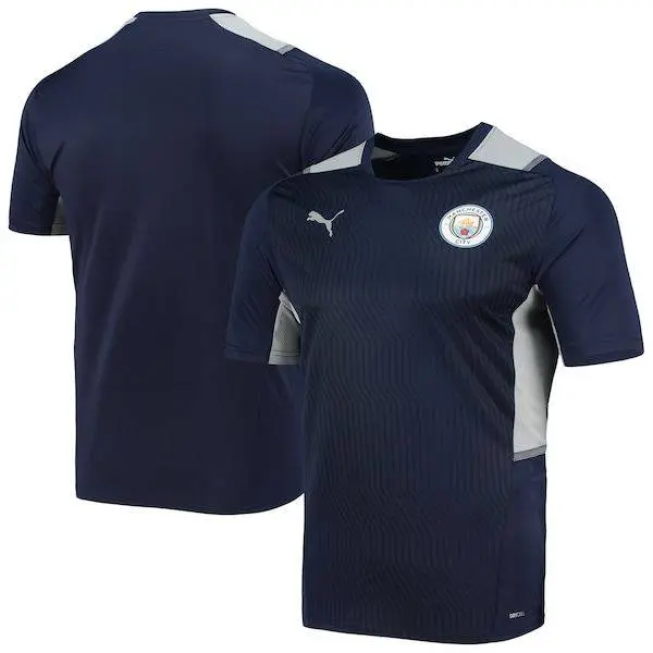 Manchester City Puma 2021/22 Raglan Training Jersey - Navy