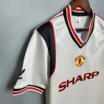 Manchester United 1985 White Retro Jersey