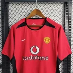 Manchester United 2002/04 Home Retro Jersey