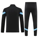 Olympique Marseille 2022-23 Half-zip Tracksuit Black