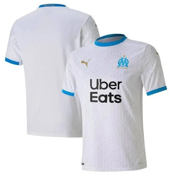 Olympique Marseille Puma 2020/21 Home Replica Jersey - White