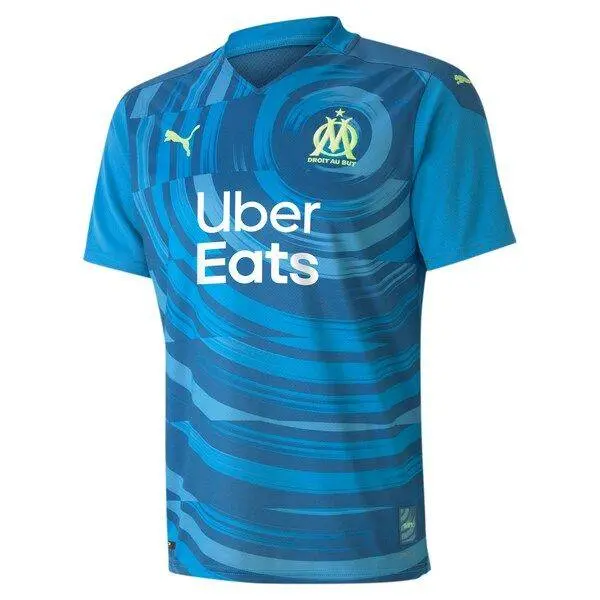 Olympique Marseille Puma 2020/21 Third Replica Jersey - Blue