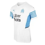 Olympique Marseille Puma 2021/22 Home Replica Jersey - White/blue