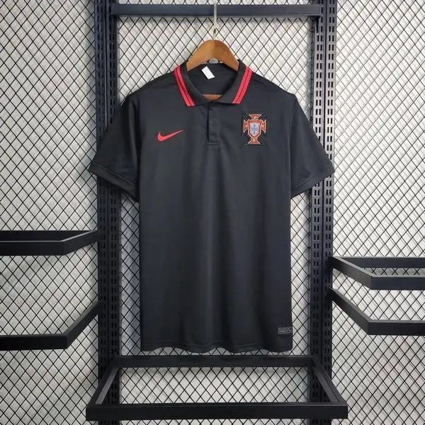 Portugal 2023/24 Black Polo