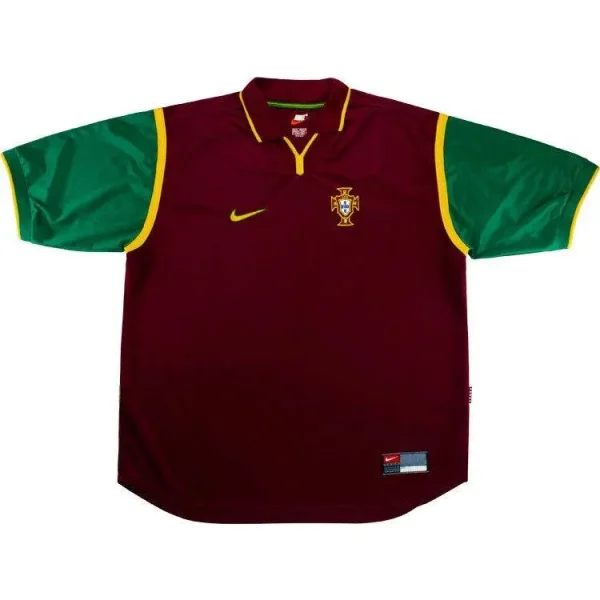 Portugal 1999/2000 Home Retro Jersey