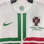 Portugal 2012 Euro Cup Away Long Sleeves Retro Jersey