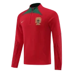 Portugal 2022-23 Half-zip Tracksuit Red