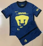 Pumas UNAM 2021/22 Away Kids Jersey And Shorts Kit