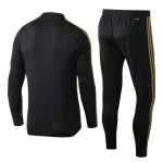 Real Madrid 2019-20 Half-zip Tracksuit Black