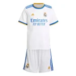 Real Madrid 2021/22 Home Kids Jersey And Shorts Kit