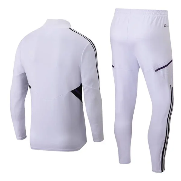 Real Madrid 2022-23 Jacket Tracksuit White