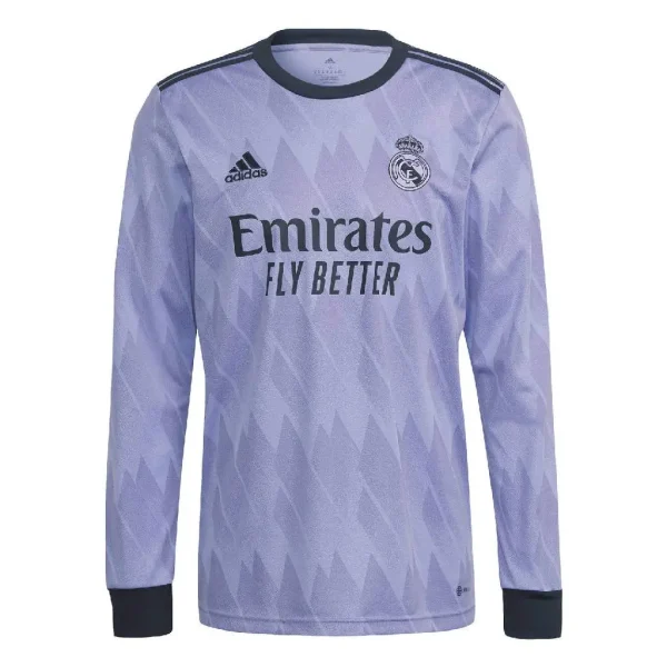 Real Madrid 2022/23 Away Long Sleeves Jersey