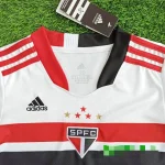 Sao Paulo 2021 Home Kids Jersey And Shorts Kit