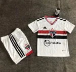 Sao Paulo 2022 Home Kids Jersey And Shorts Kit