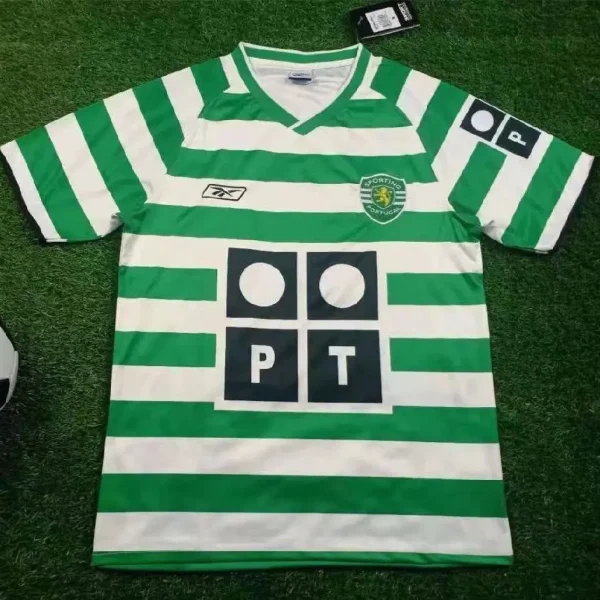 Sporting CP 2003-04 Home Retro Jersey