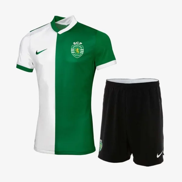 Sporting CP 2021/22 Stromp Kids Jersey And Shorts Kit