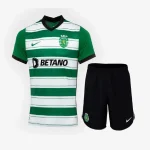 Sporting CP 2022/23 Home Kids Jersey And Shorts Kit