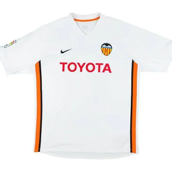 Valencia CF 2006-07 Home Retro Jersey