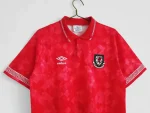 Wales 1990/92 Home Retro Jersey