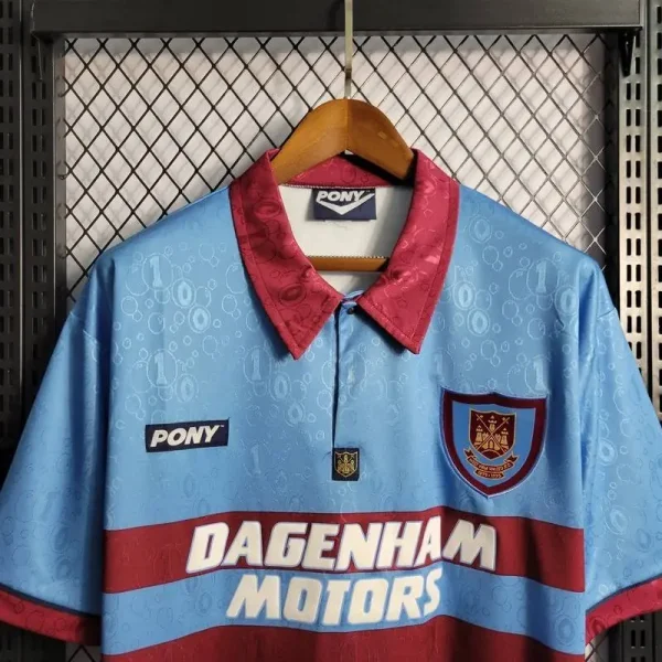 West Ham United 1995/97 Away Retro Jersey