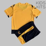 Wolves 2022/23 Home Kids Jersey And Shorts Kit