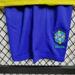 Brazil 2023/24 Home Kids Jersey And Shorts Kit