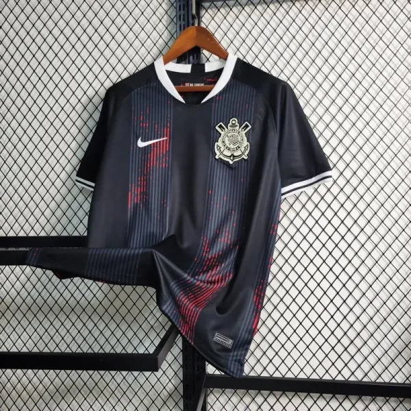 Corinthians 2023/24 Pre-Match Training Jersey Black