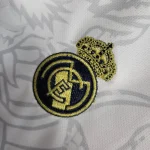 Real Madrid 2022/23 White Dragon Edition Kids Jersey And Shorts Kit