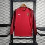 Portugal 2016/17 Home Long Sleeves Retro Jersey