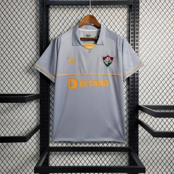 Fluminense 2023/24 Pre-Match Training Jersey Grey