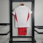 Flamengo 2023/24 White Kids Jersey And Shorts Kit