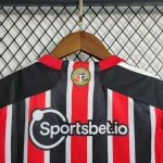 Sao Paulo 2023/24 Away Kids Jersey And Shorts Kit