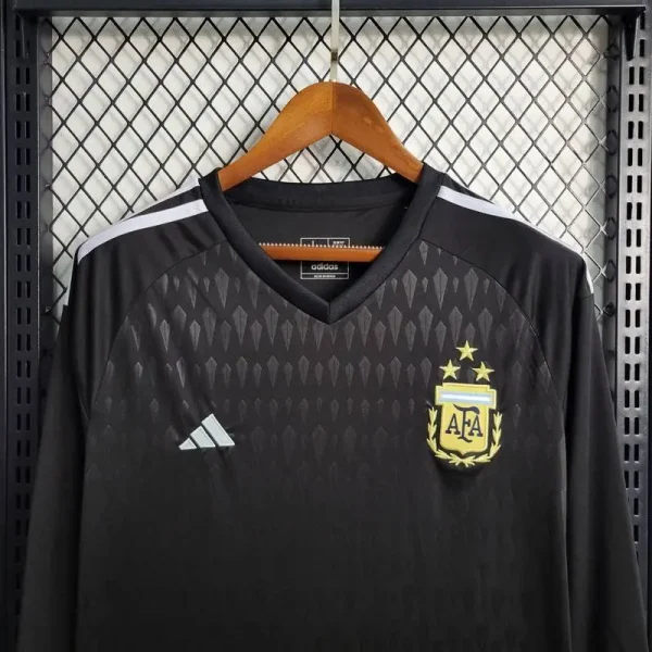 Argentina 2023/24 Black Long Sleeves Jersey