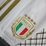 Italy 2023/24 125th Commemorative Edition Kids Jersey And Shorts Kit