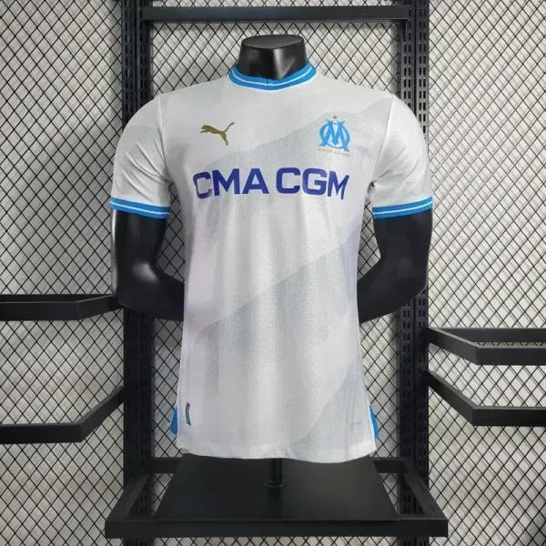 Olympique Marseille 2023/24 Home Player Version Jersey