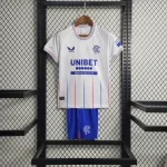 Rangers 2023/24 Away Kids Jersey And Shorts Kit