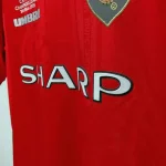 Manchester United 1999 Home Champion League Final Retro Jersey