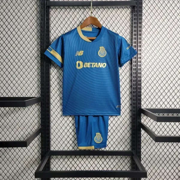 FC Porto 2023/24 Third Kids Jersey And Shorts Kit