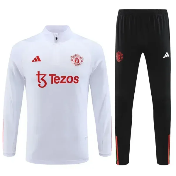 Manchester United 2023-24 Half-Zip Tracksuit