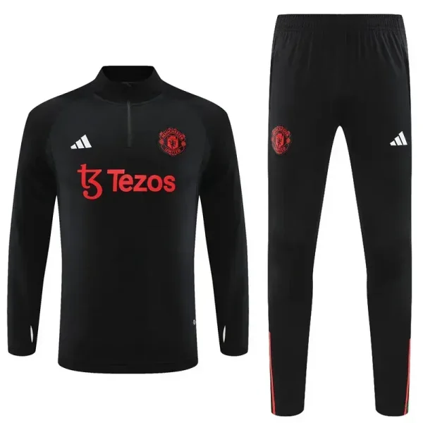 Manchester United 2023-24 Half-Zip Tracksuit