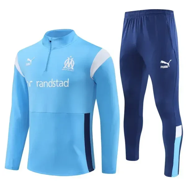 Olympique Marseille 2023-24 Half-zip Tracksuit